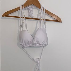 White Bikini top